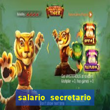 salario secretario de esportes